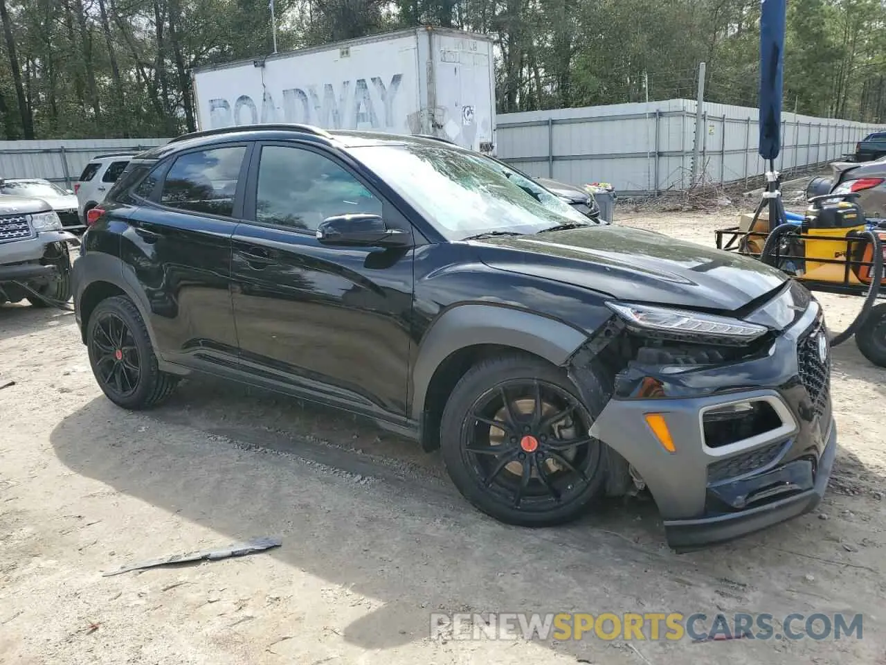 4 Photograph of a damaged car KM8K63A50MU704843 HYUNDAI KONA 2021