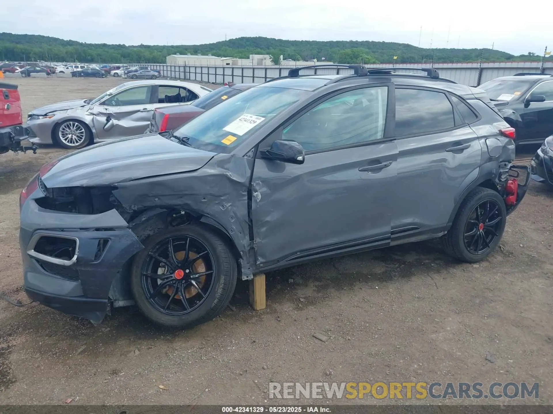 6 Photograph of a damaged car KM8K63A51MU693044 HYUNDAI KONA 2021
