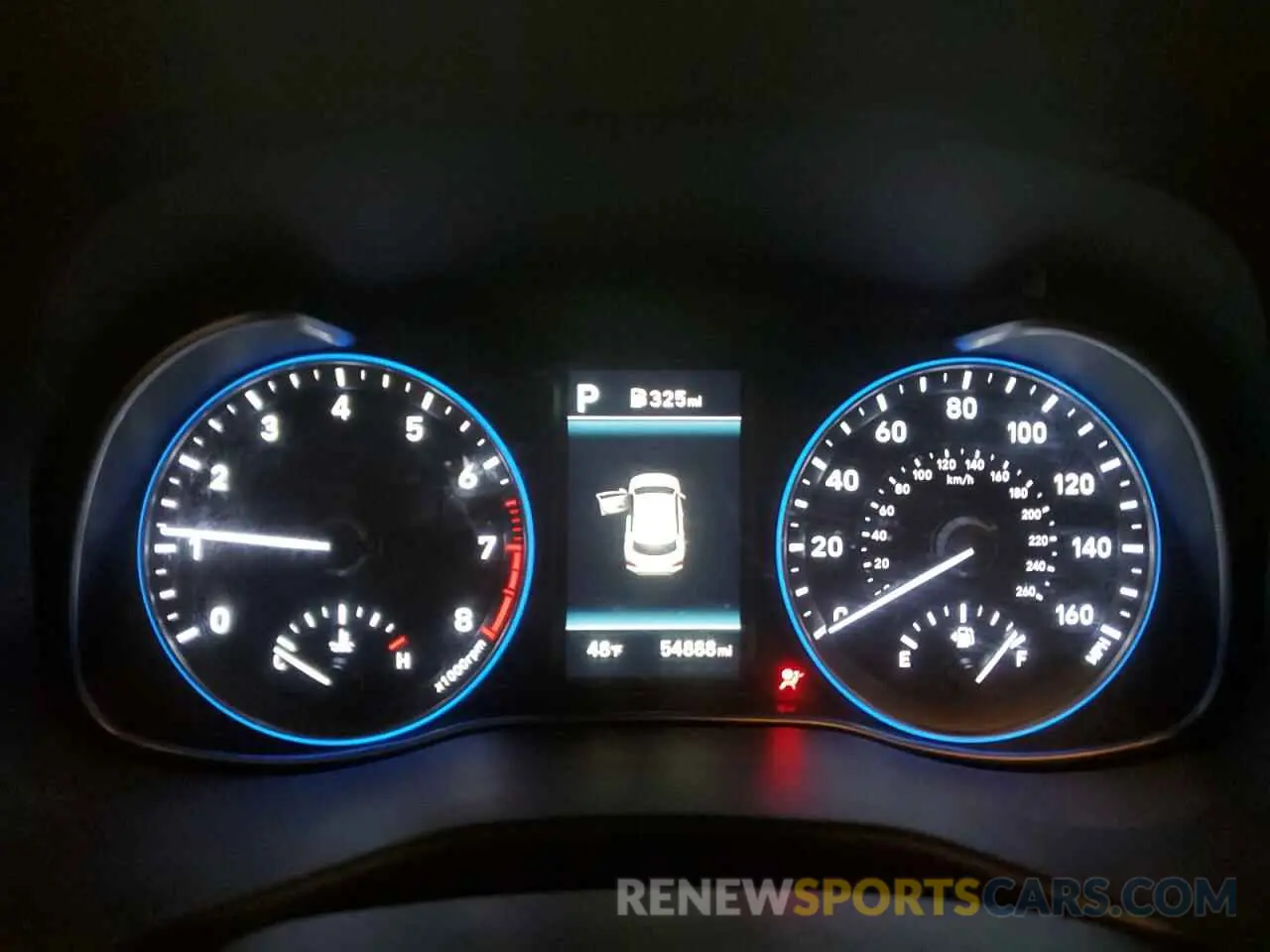 9 Фотография поврежденного автомобиля KM8K63A55MU692012 HYUNDAI KONA 2021