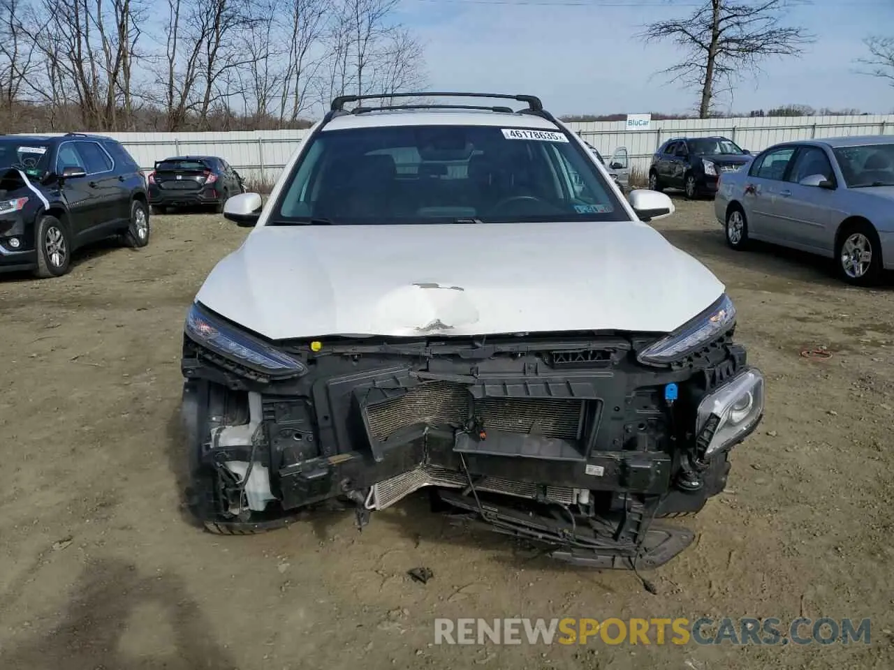 5 Photograph of a damaged car KM8K6CAA1MU743664 HYUNDAI KONA 2021