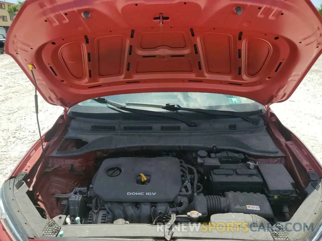 11 Фотография поврежденного автомобиля KM8K6CAA4MU745764 HYUNDAI KONA 2021