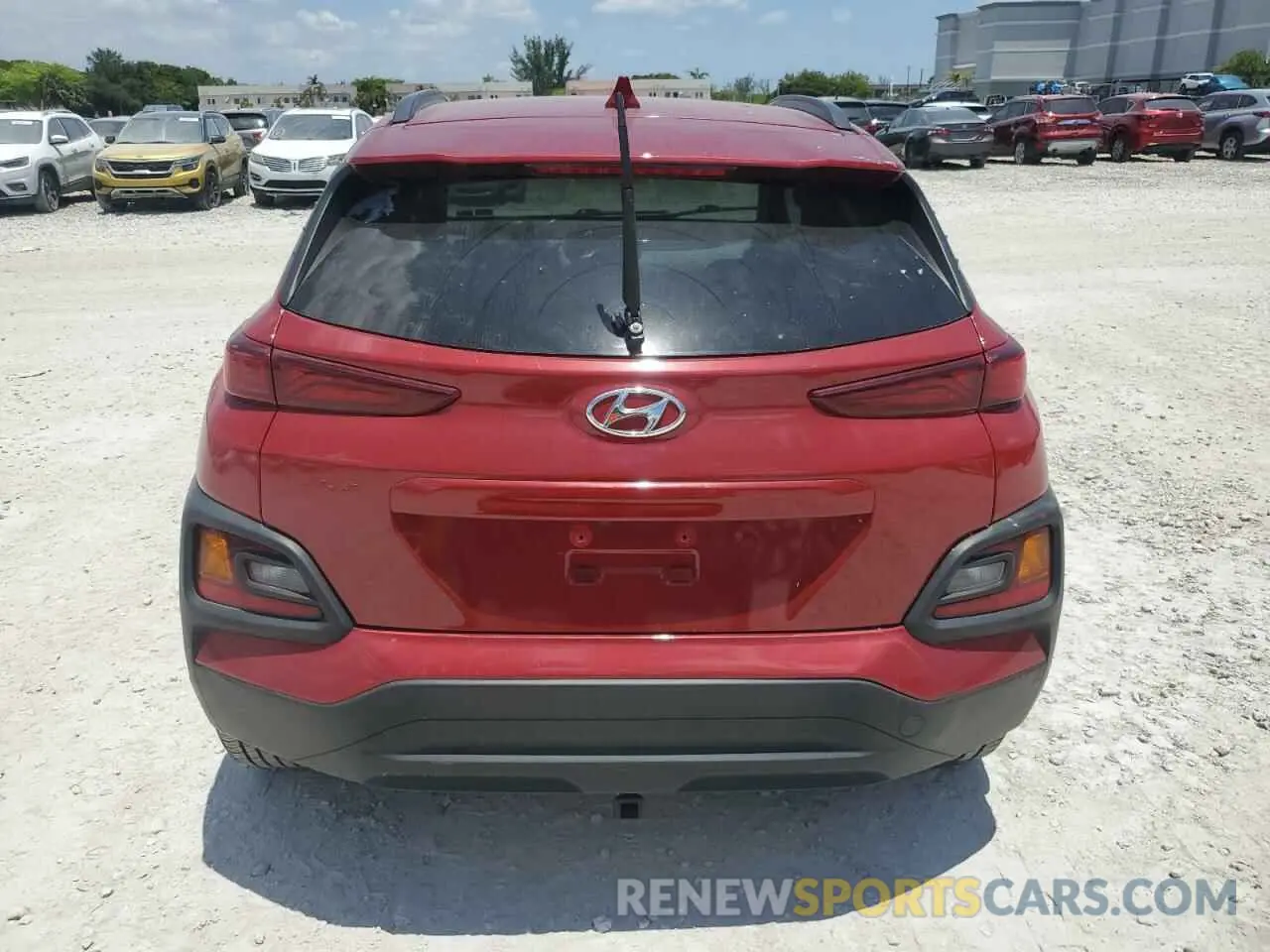 6 Фотография поврежденного автомобиля KM8K6CAA4MU745764 HYUNDAI KONA 2021