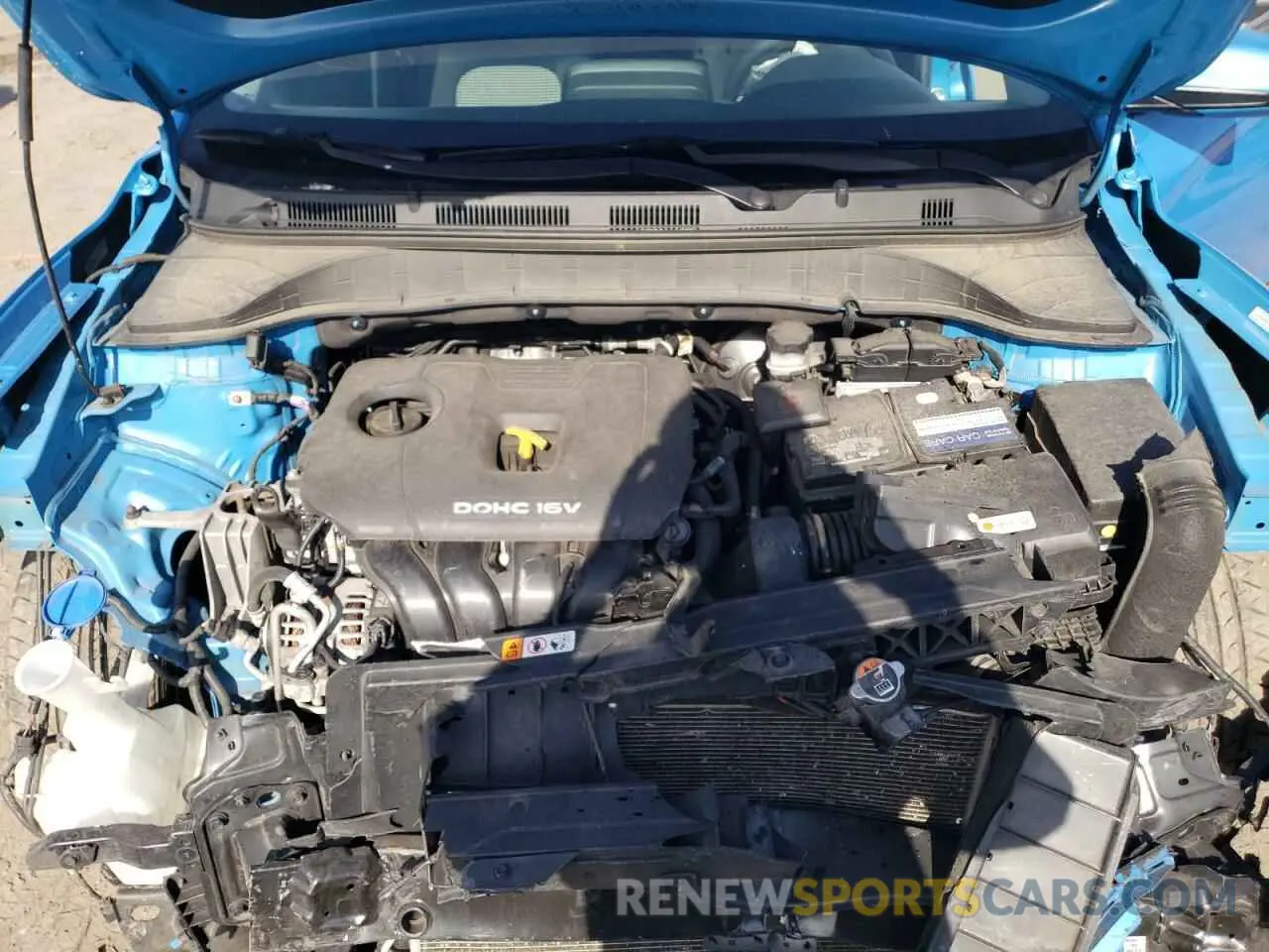 13 Photograph of a damaged car KM8K6CAA8MU610223 HYUNDAI KONA 2021