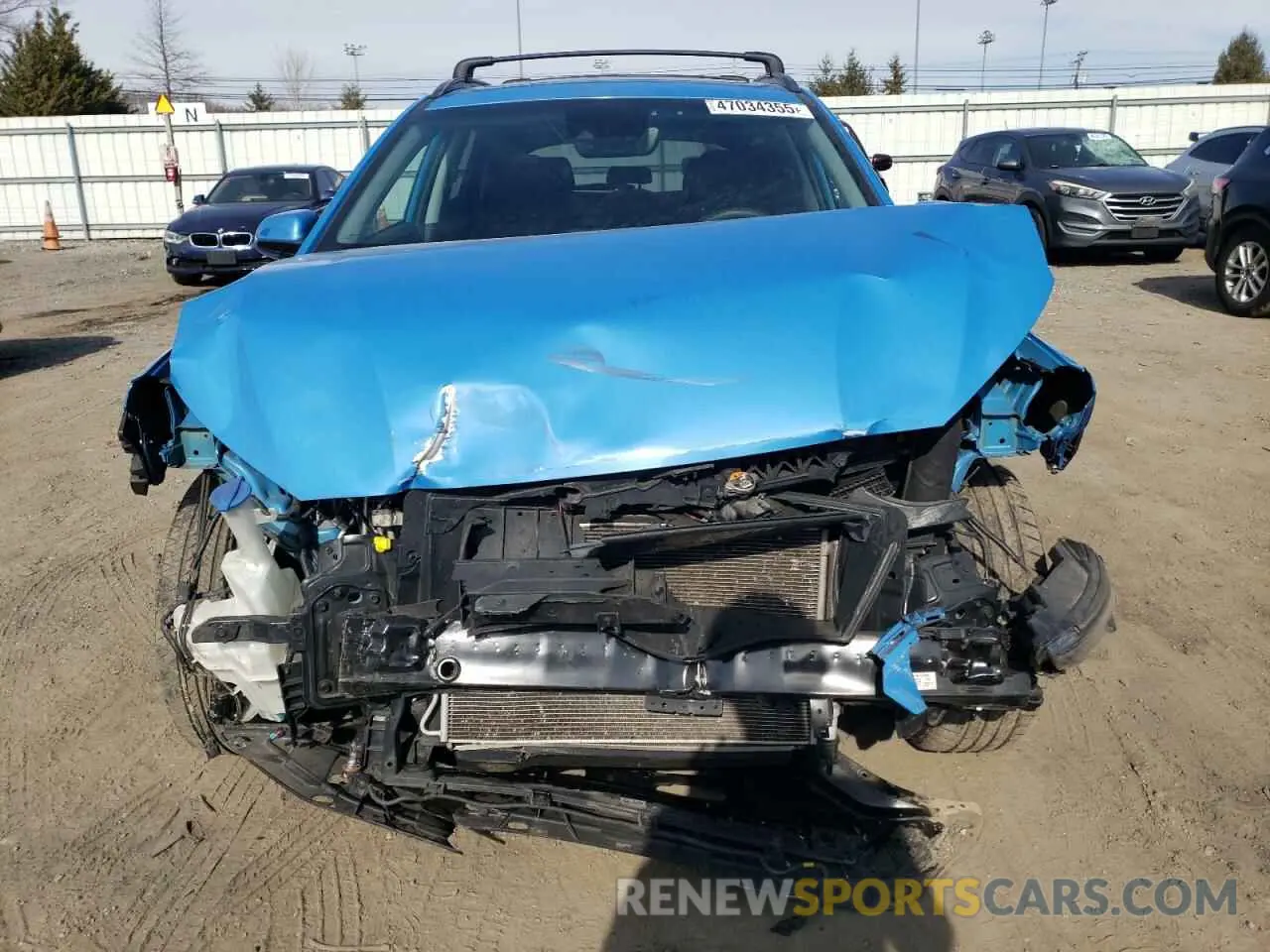5 Photograph of a damaged car KM8K6CAA8MU610223 HYUNDAI KONA 2021