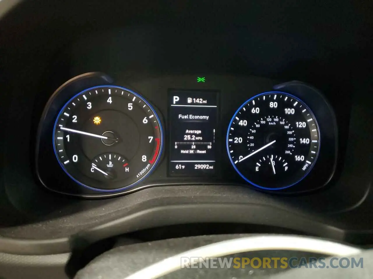 9 Photograph of a damaged car KM8K6CAA9MU704921 HYUNDAI KONA 2021