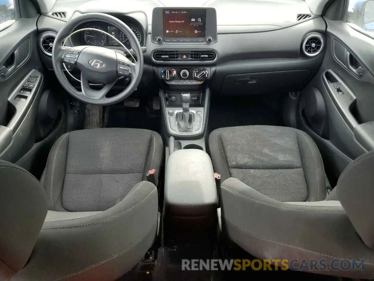 8 Photograph of a damaged car KM8K1CAB4NU894376 HYUNDAI KONA 2022