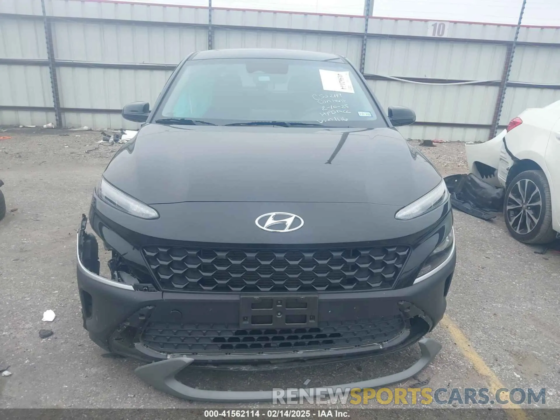 13 Photograph of a damaged car KM8K22AB0NU841116 HYUNDAI KONA 2022