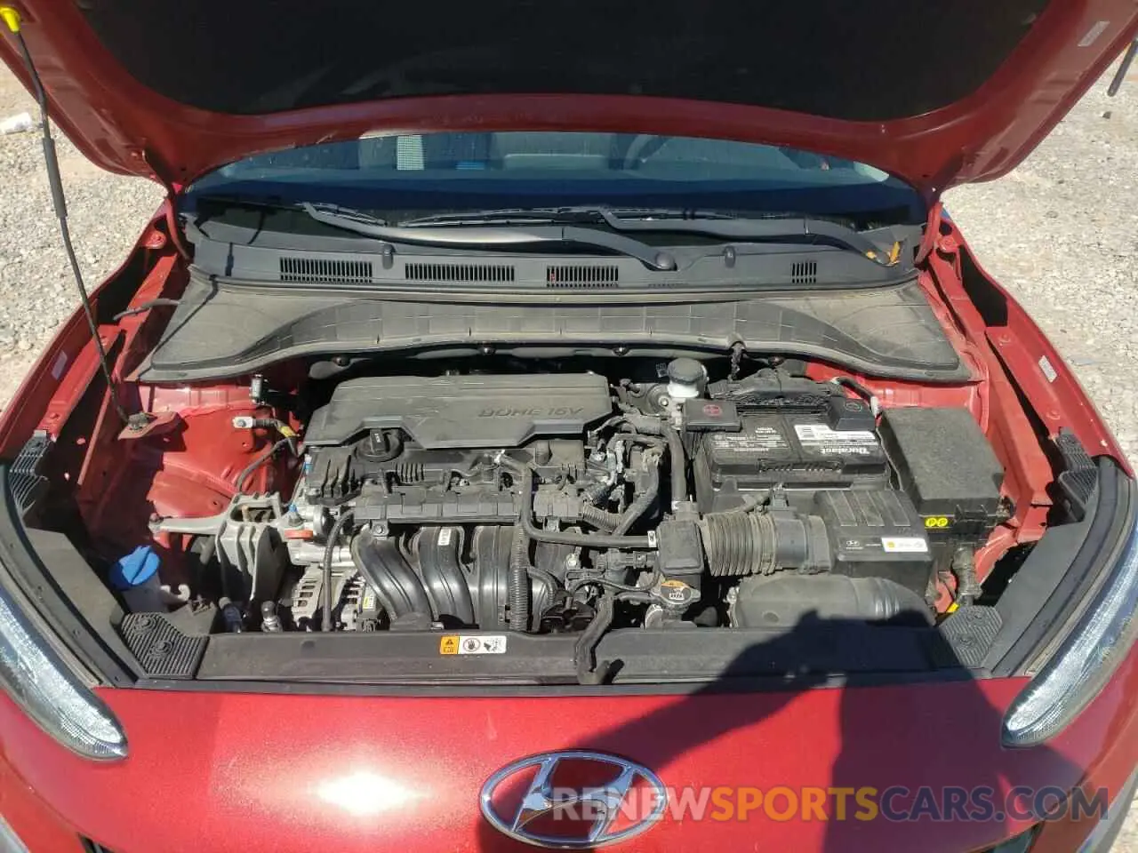 12 Photograph of a damaged car KM8K22AB1NU766989 HYUNDAI KONA 2022