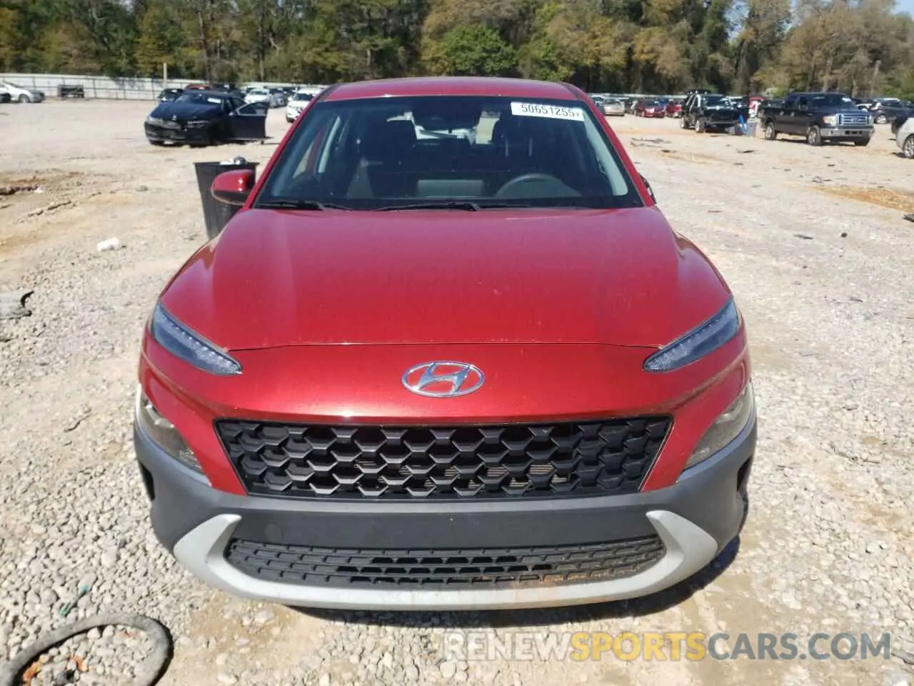 5 Photograph of a damaged car KM8K22AB1NU766989 HYUNDAI KONA 2022