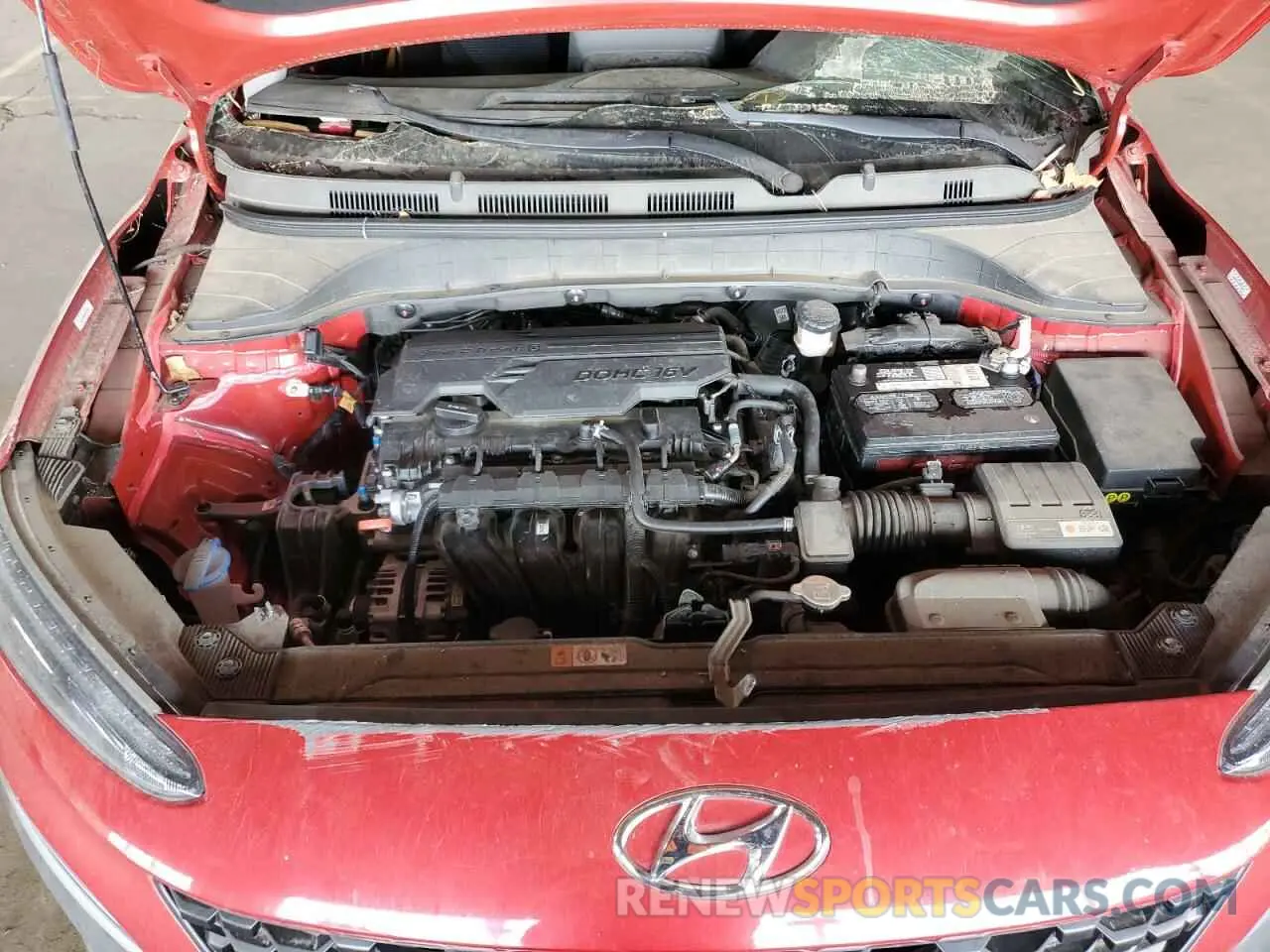 12 Photograph of a damaged car KM8K22AB2NU877731 HYUNDAI KONA 2022