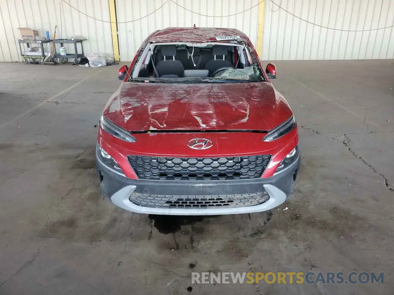 5 Photograph of a damaged car KM8K22AB2NU877731 HYUNDAI KONA 2022
