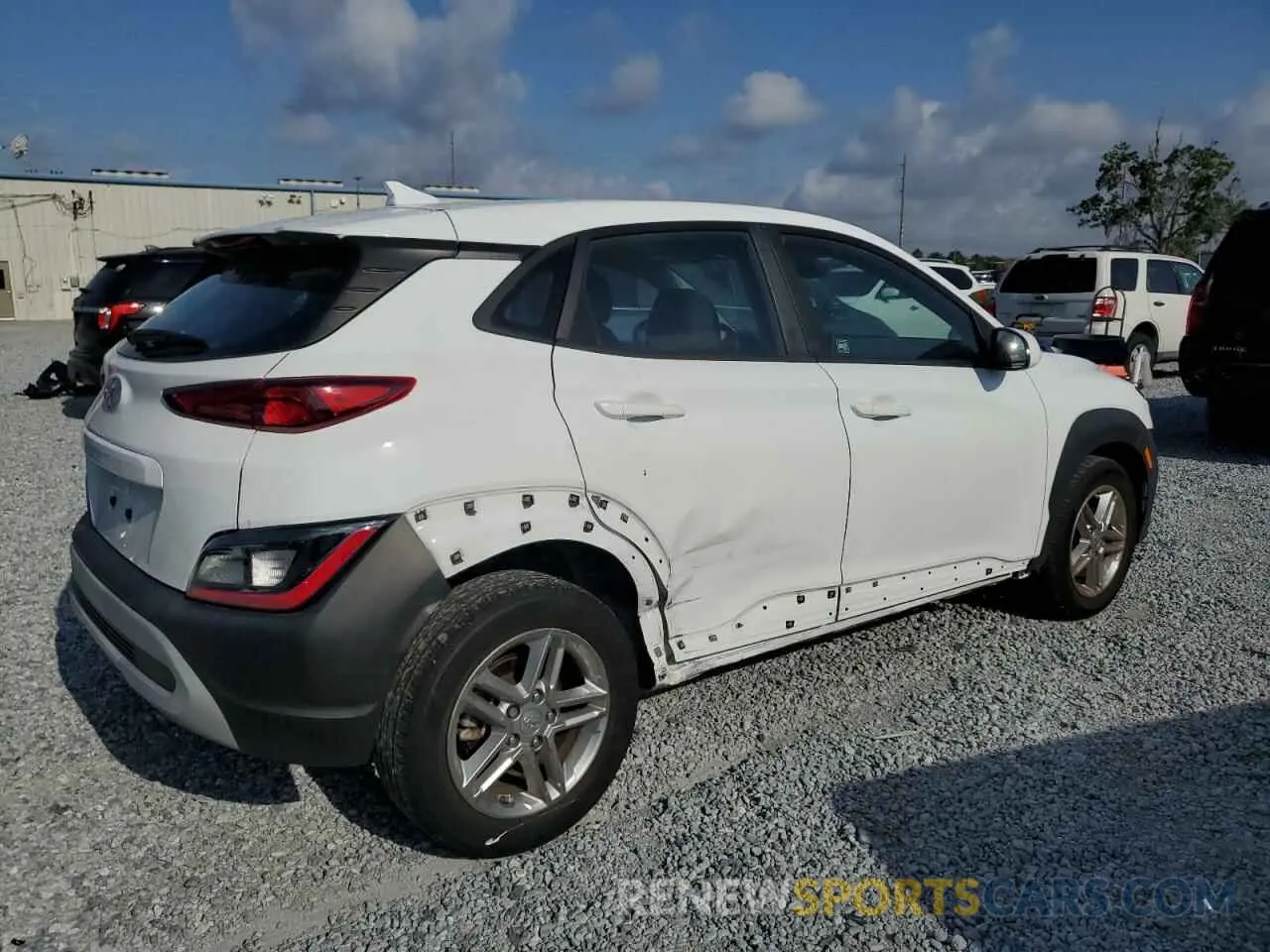 3 Фотография поврежденного автомобиля KM8K22AB4NU767201 HYUNDAI KONA 2022