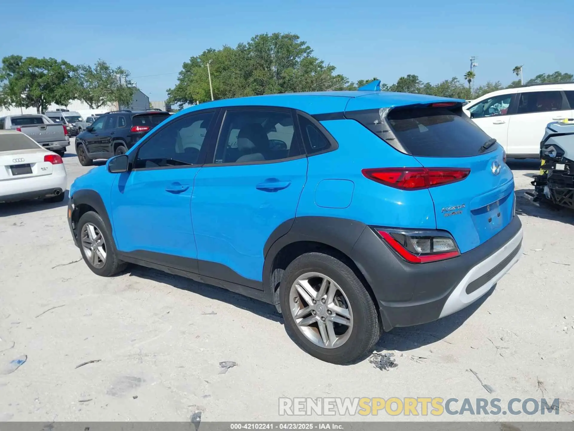 3 Photograph of a damaged car KM8K22AB4NU867038 HYUNDAI KONA 2022