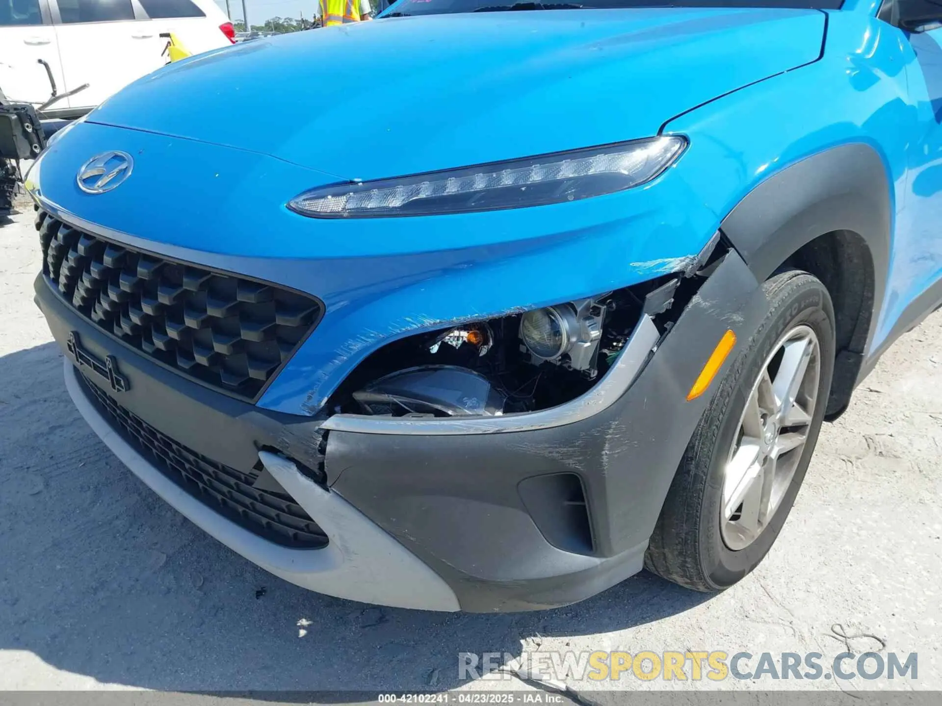 6 Photograph of a damaged car KM8K22AB4NU867038 HYUNDAI KONA 2022