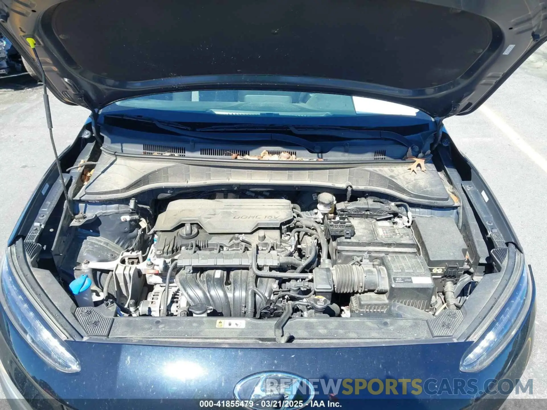 10 Photograph of a damaged car KM8K22AB5NU769474 HYUNDAI KONA 2022