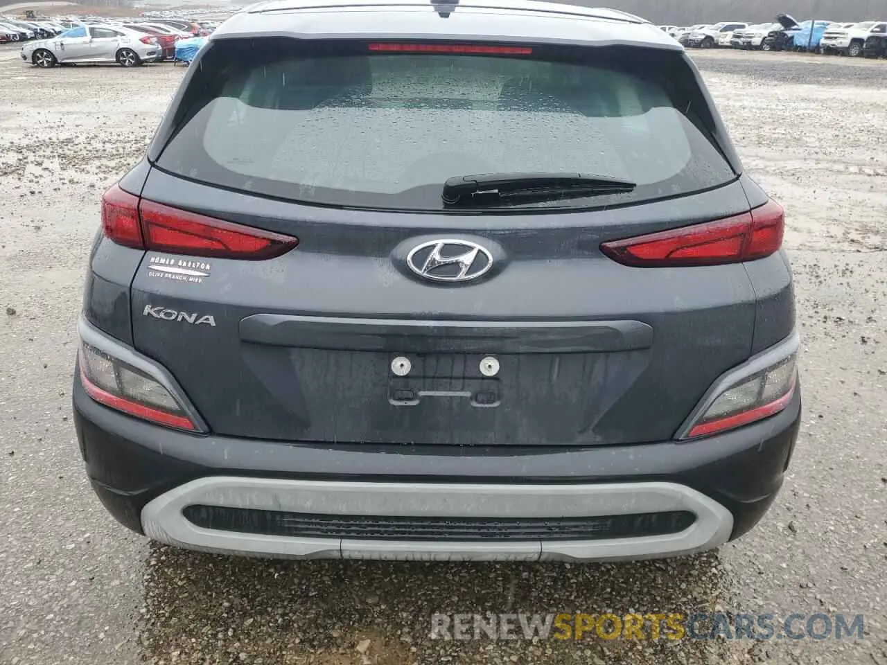 6 Photograph of a damaged car KM8K22AB6NU763750 HYUNDAI KONA 2022