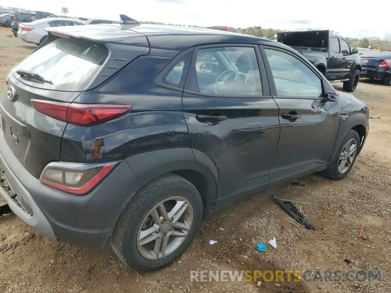 3 Фотография поврежденного автомобиля KM8K22AB9NU820068 HYUNDAI KONA 2022