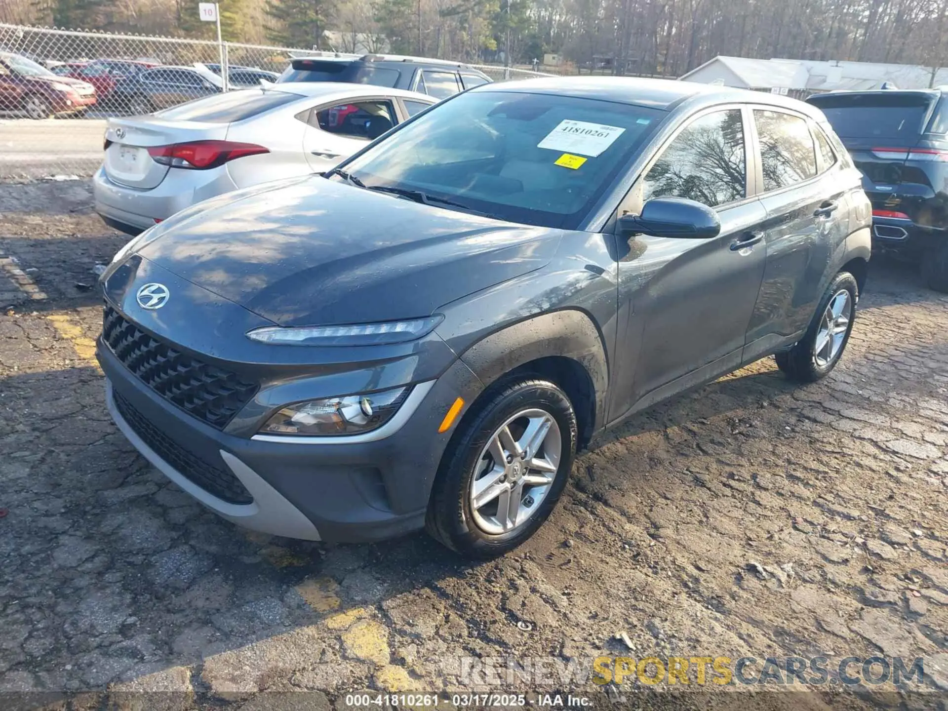 2 Фотография поврежденного автомобиля KM8K22ABXNU771933 HYUNDAI KONA 2022