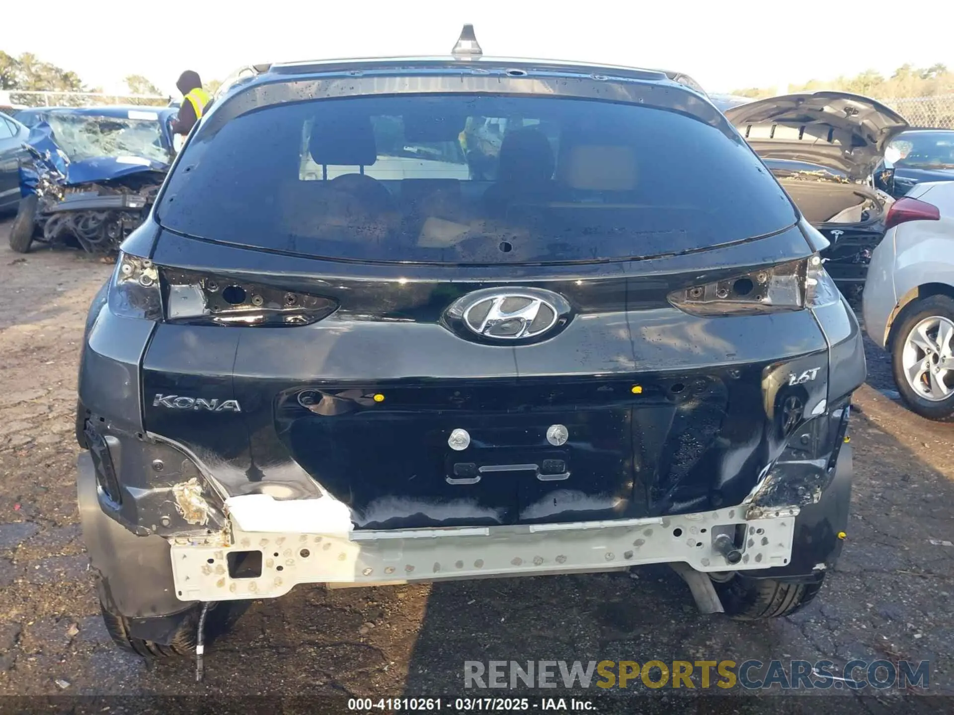6 Фотография поврежденного автомобиля KM8K22ABXNU771933 HYUNDAI KONA 2022