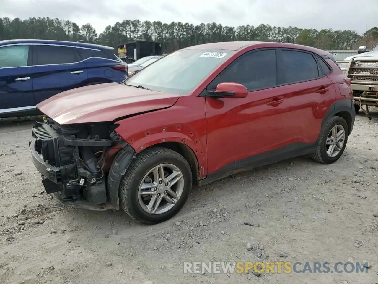 1 Photograph of a damaged car KM8K22ABXNU773228 HYUNDAI KONA 2022