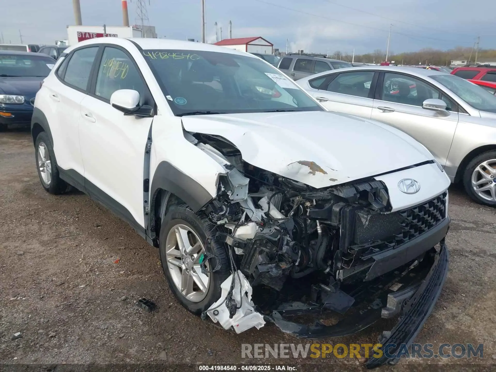 6 Фотография поврежденного автомобиля KM8K2CAB2NU794404 HYUNDAI KONA 2022