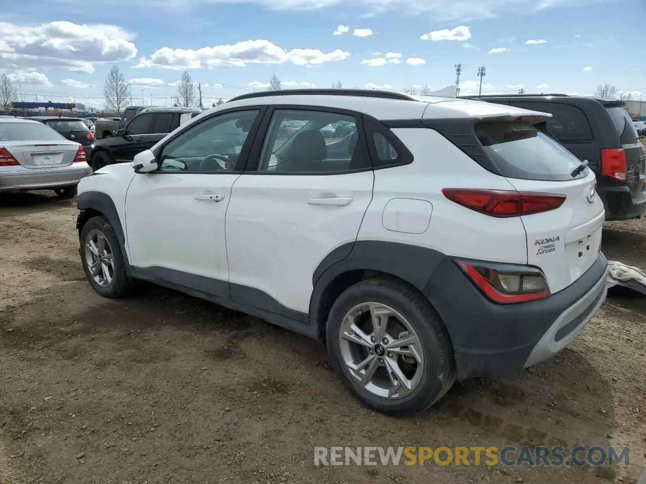 2 Фотография поврежденного автомобиля KM8K2CAB2NU863916 HYUNDAI KONA 2022