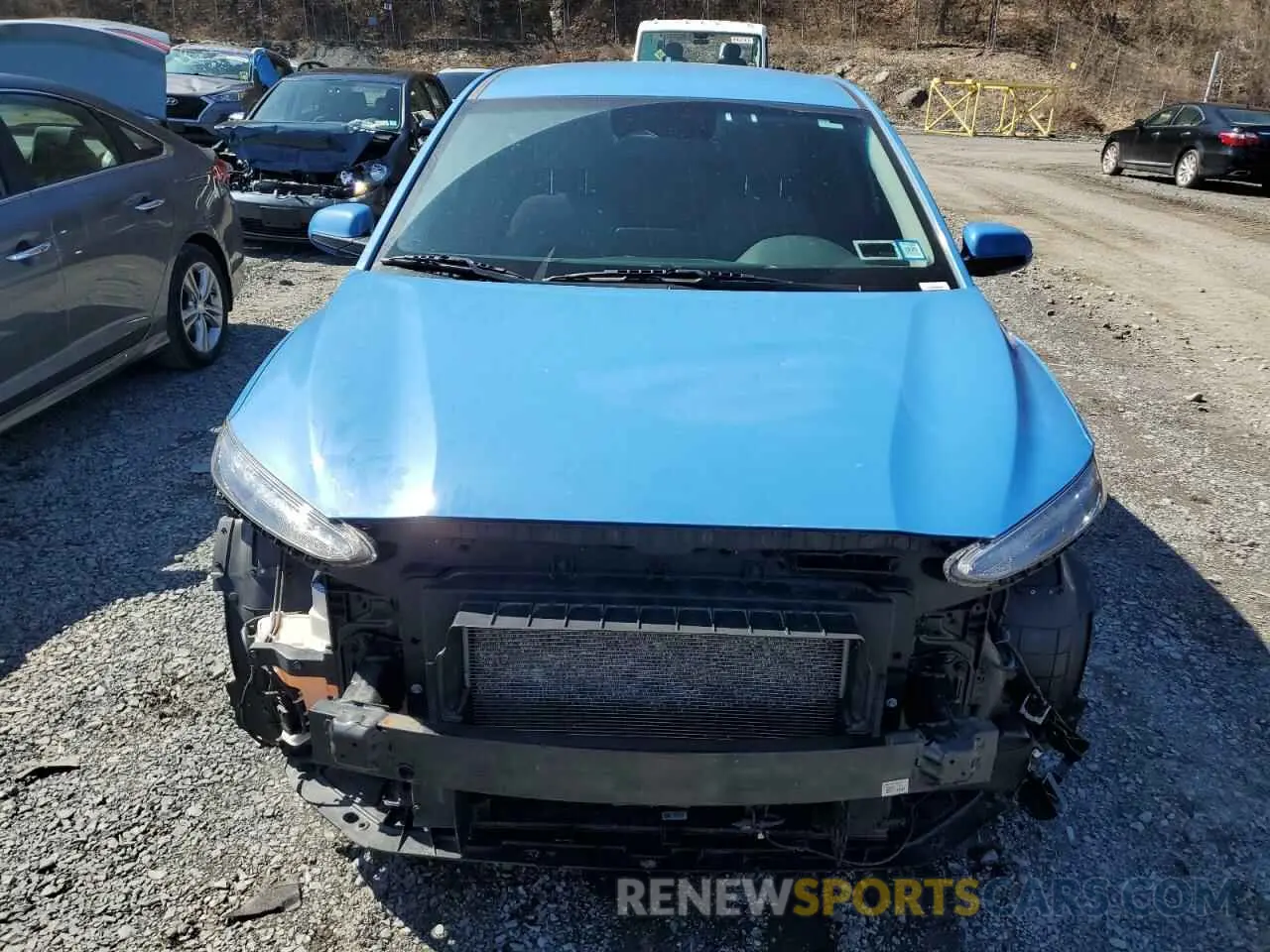 5 Photograph of a damaged car KM8K2CAB3NU866257 HYUNDAI KONA 2022