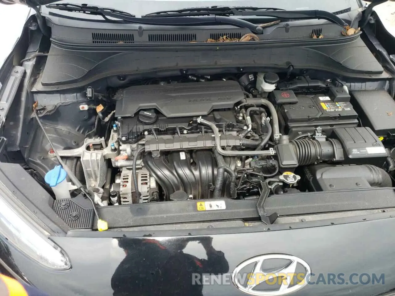 11 Photograph of a damaged car KM8K2CAB4NU825166 HYUNDAI KONA 2022