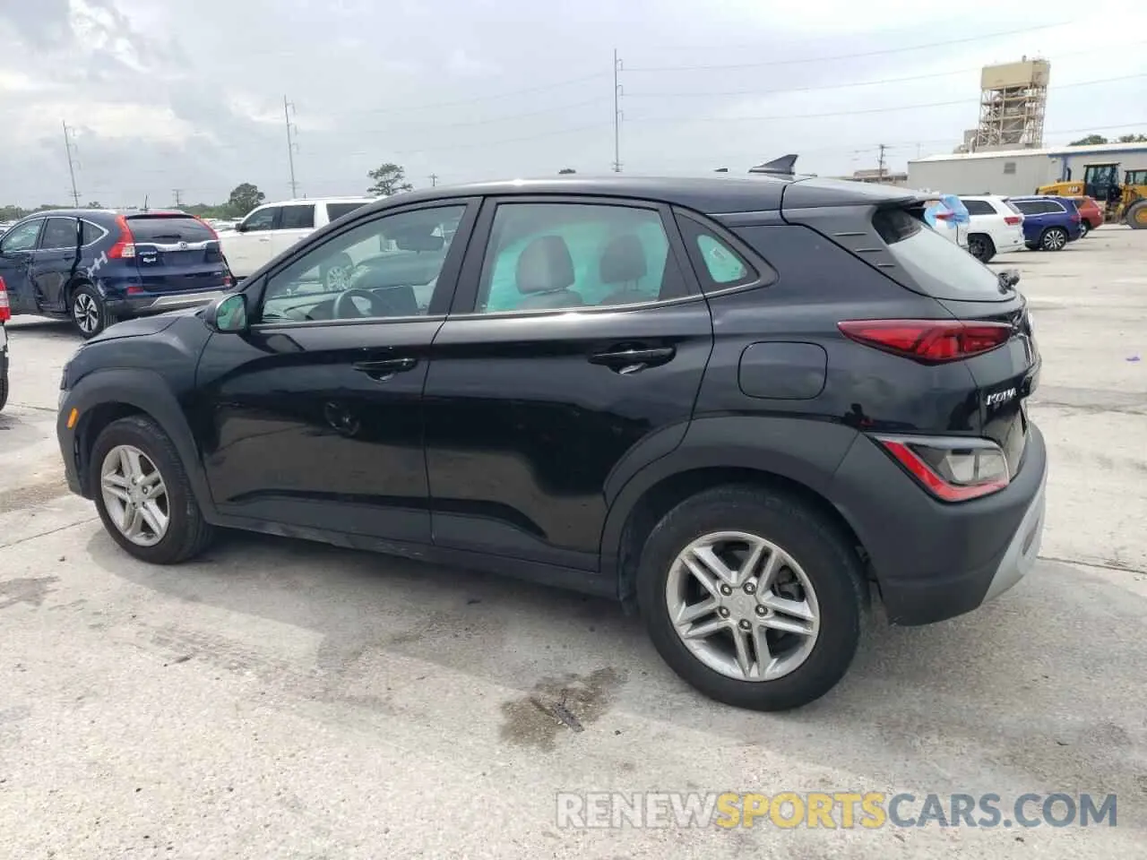 2 Photograph of a damaged car KM8K2CAB4NU825166 HYUNDAI KONA 2022