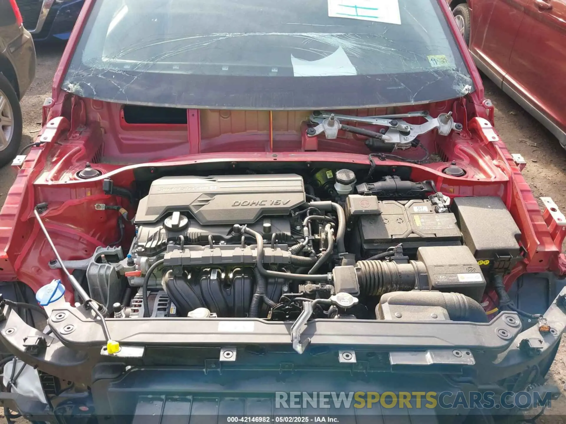 10 Photograph of a damaged car KM8K2CAB4NU825653 HYUNDAI KONA 2022