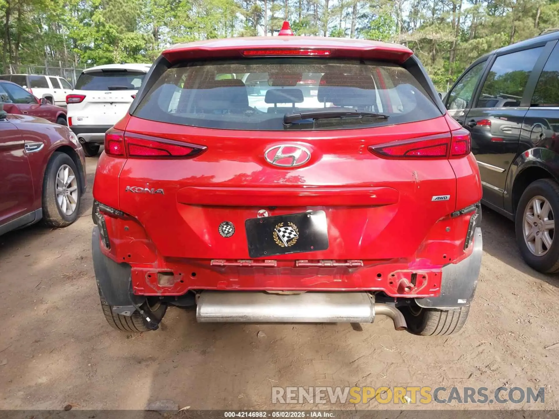 16 Photograph of a damaged car KM8K2CAB4NU825653 HYUNDAI KONA 2022