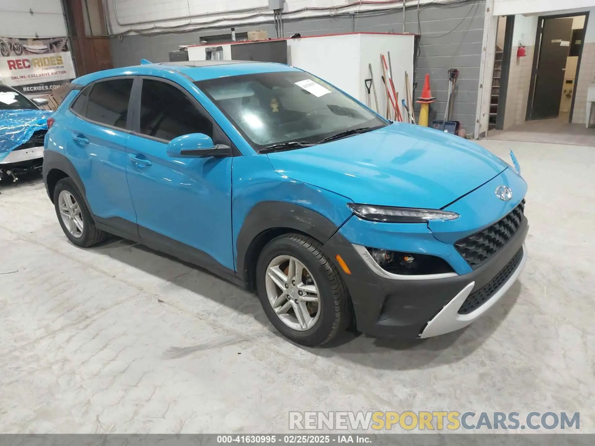 1 Фотография поврежденного автомобиля KM8K2CAB4NU878255 HYUNDAI KONA 2022