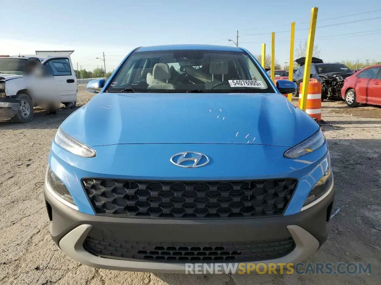5 Photograph of a damaged car KM8K2CAB6NU891797 HYUNDAI KONA 2022