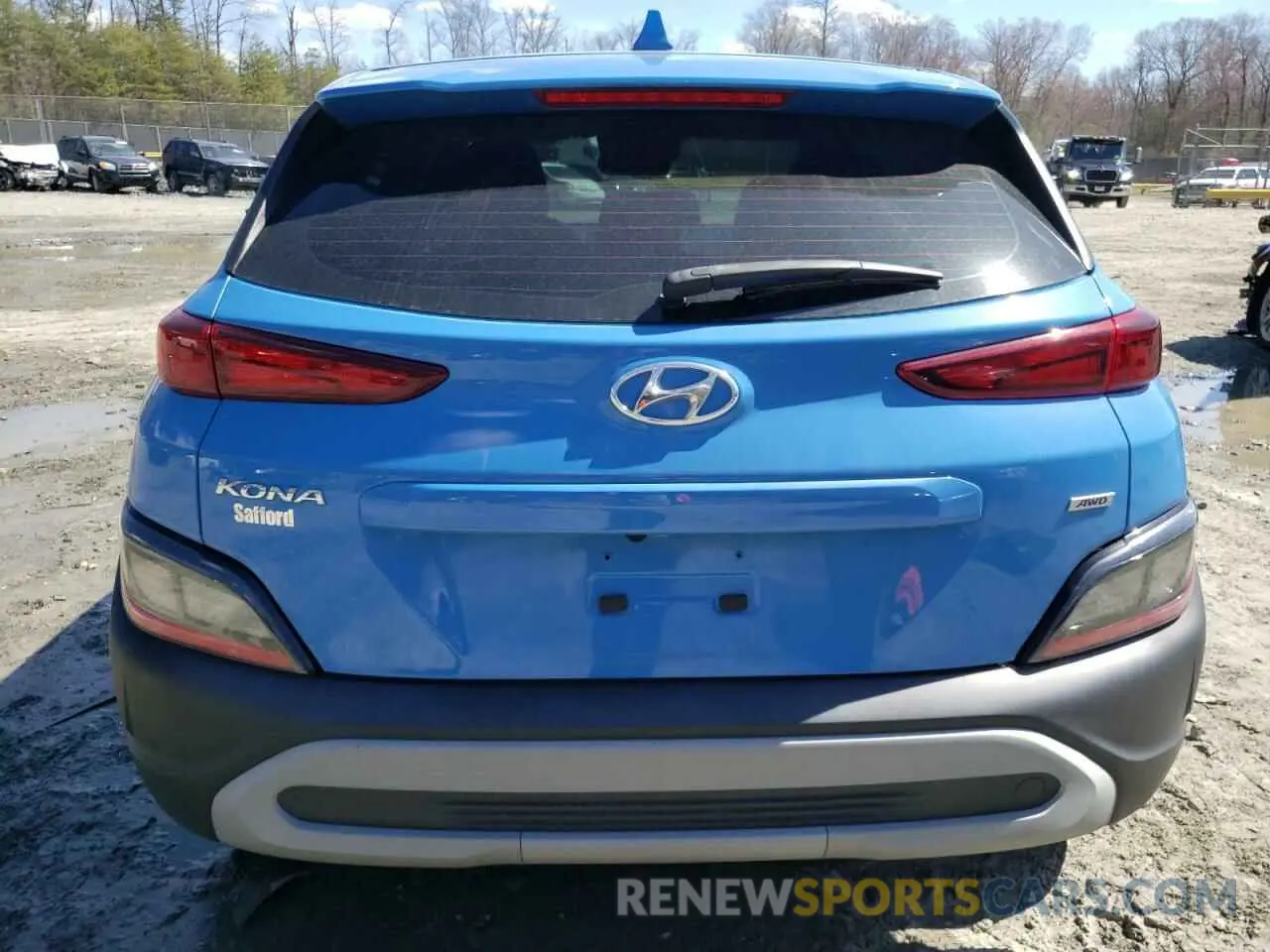 6 Photograph of a damaged car KM8K2CAB8NU797436 HYUNDAI KONA 2022