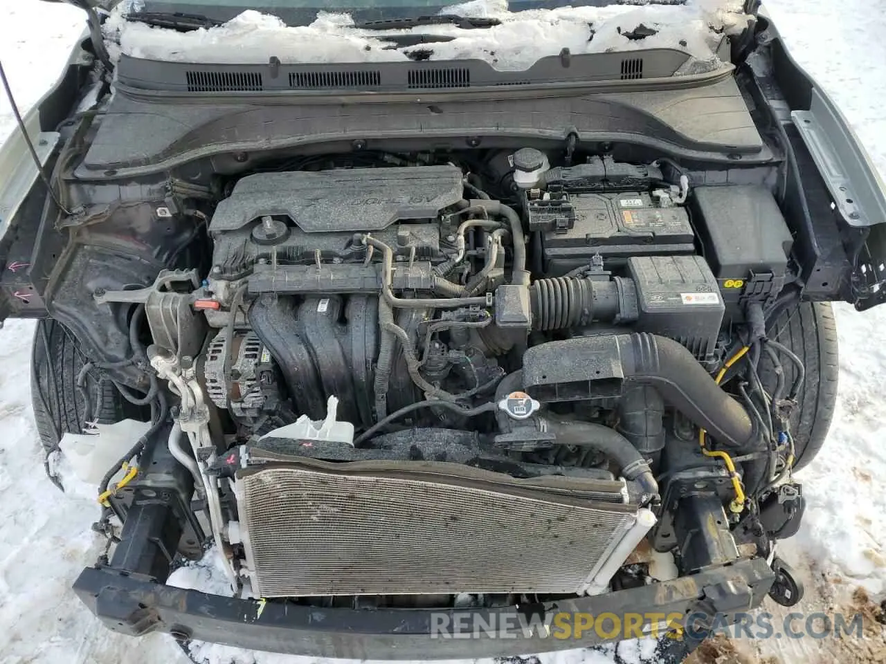 11 Photograph of a damaged car KM8K2CAB9NU768527 HYUNDAI KONA 2022