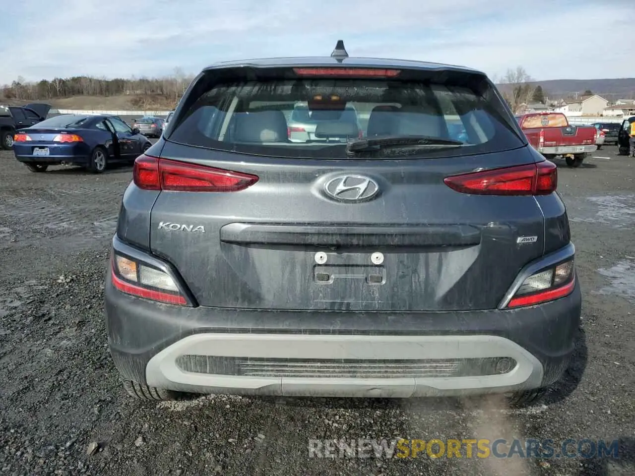 6 Photograph of a damaged car KM8K2CABXNU776913 HYUNDAI KONA 2022