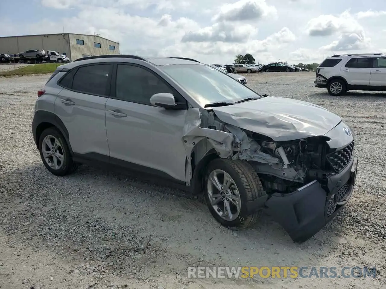 4 Фотография поврежденного автомобиля KM8K32AB3NU794158 HYUNDAI KONA 2022