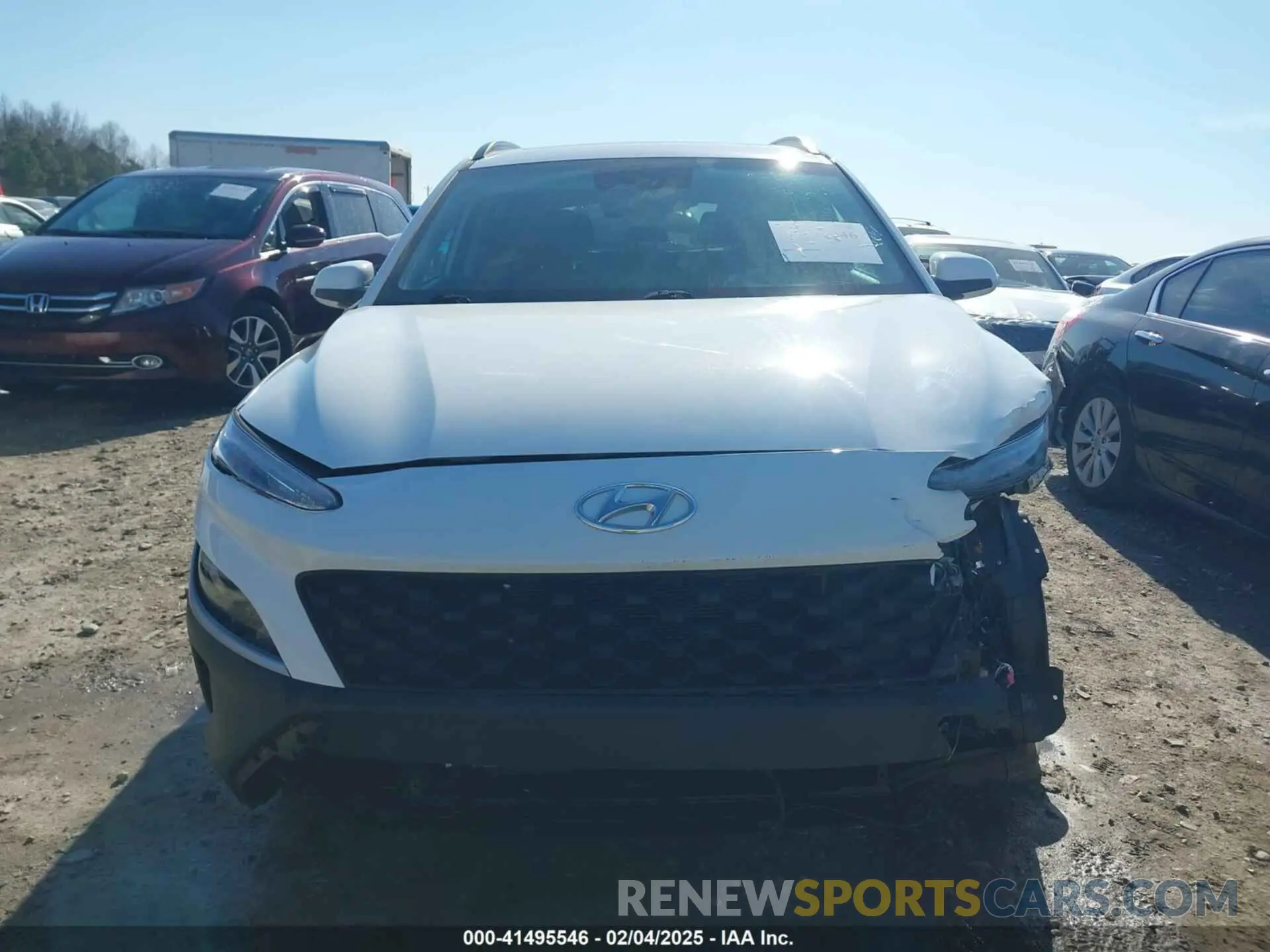 12 Photograph of a damaged car KM8K32AB5NU758956 HYUNDAI KONA 2022