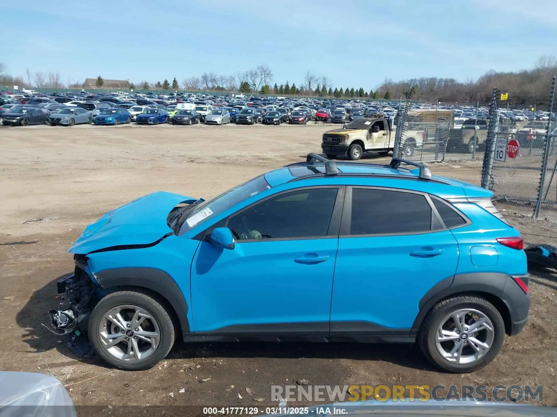 15 Photograph of a damaged car KM8K32AB5NU771657 HYUNDAI KONA 2022