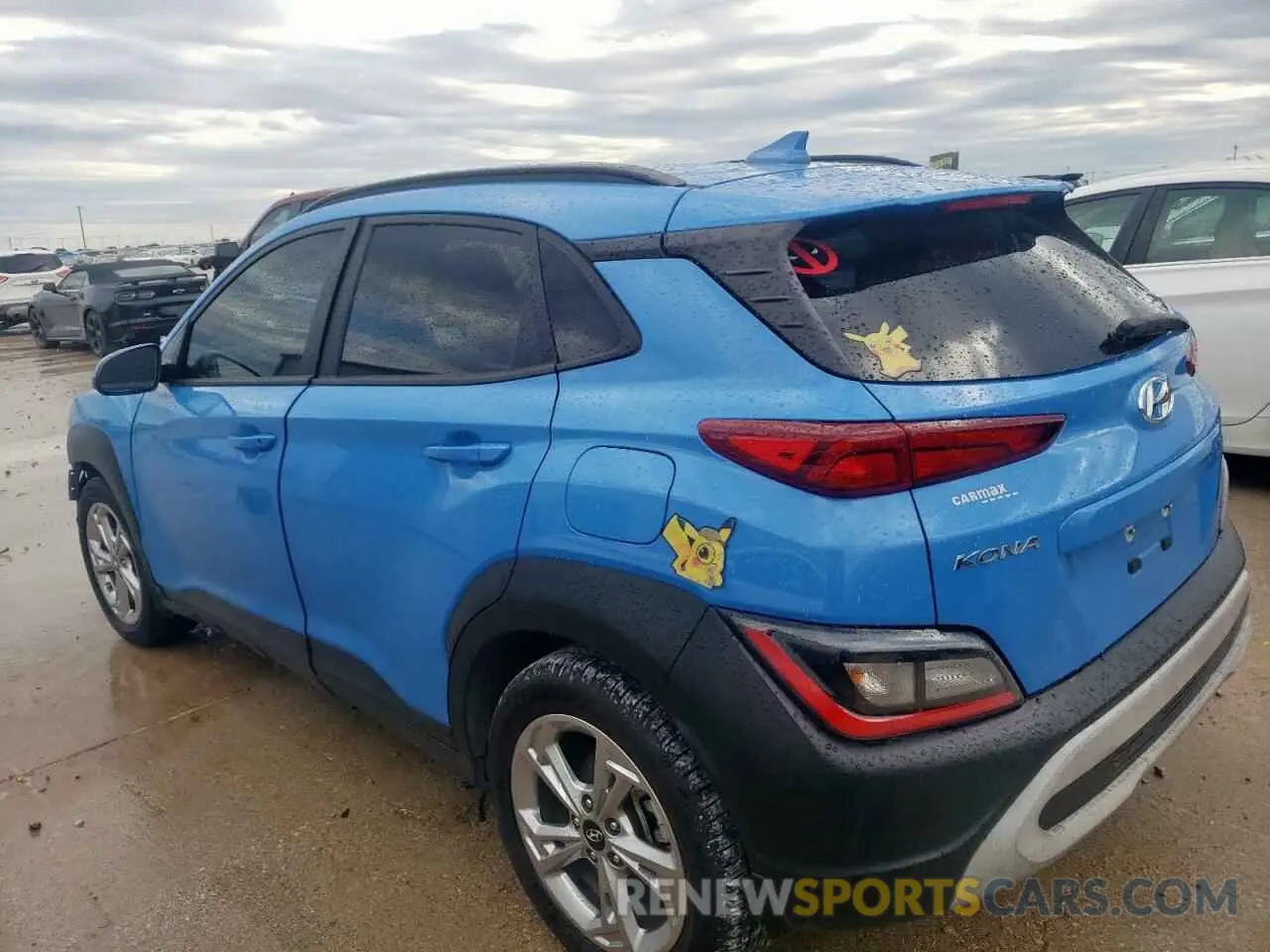 2 Фотография поврежденного автомобиля KM8K32AB5NU871550 HYUNDAI KONA 2022