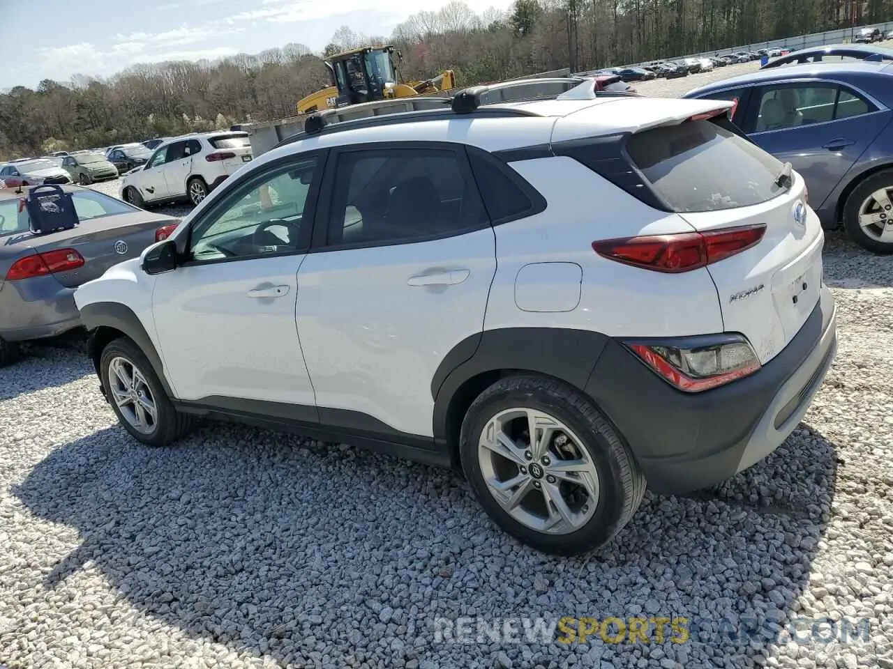2 Photograph of a damaged car KM8K32AB5NU915627 HYUNDAI KONA 2022