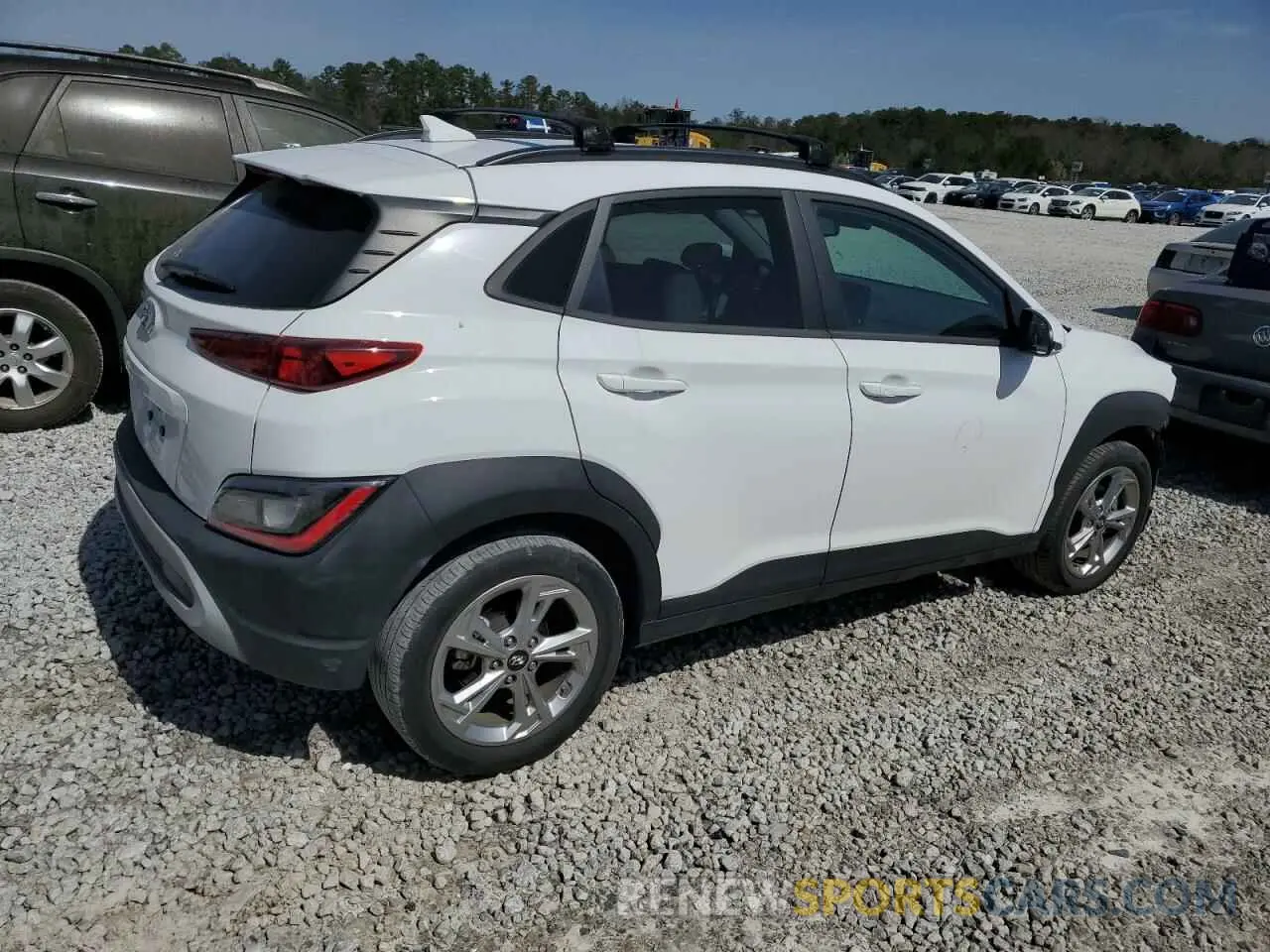 3 Photograph of a damaged car KM8K32AB5NU915627 HYUNDAI KONA 2022
