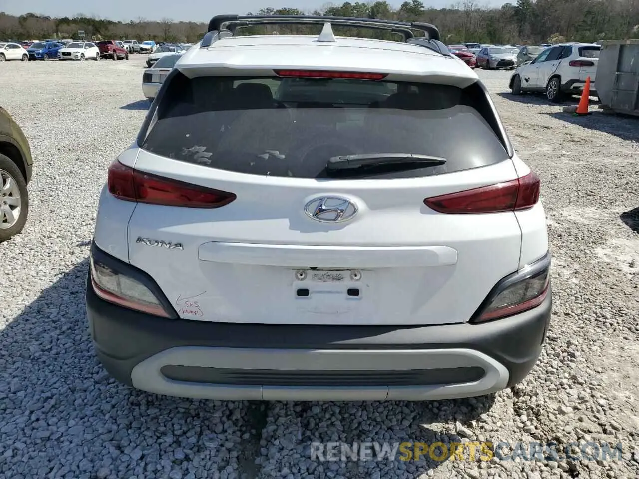 6 Photograph of a damaged car KM8K32AB5NU915627 HYUNDAI KONA 2022