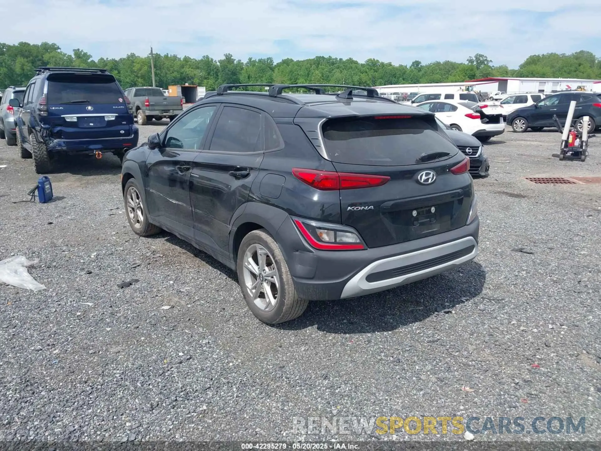 3 Фотография поврежденного автомобиля KM8K32AB6NU857401 HYUNDAI KONA 2022