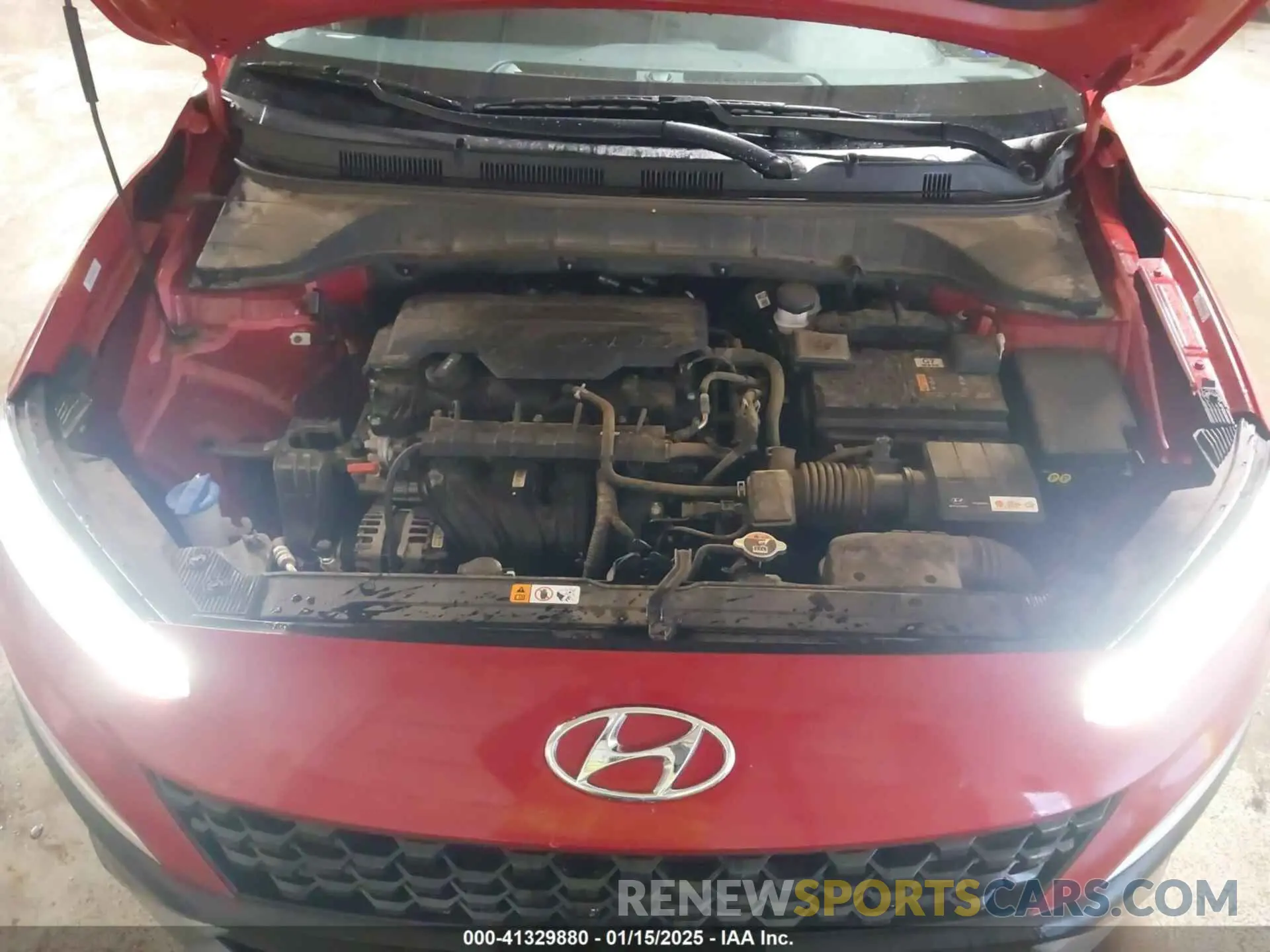 10 Фотография поврежденного автомобиля KM8K32AB7NU891234 HYUNDAI KONA 2022