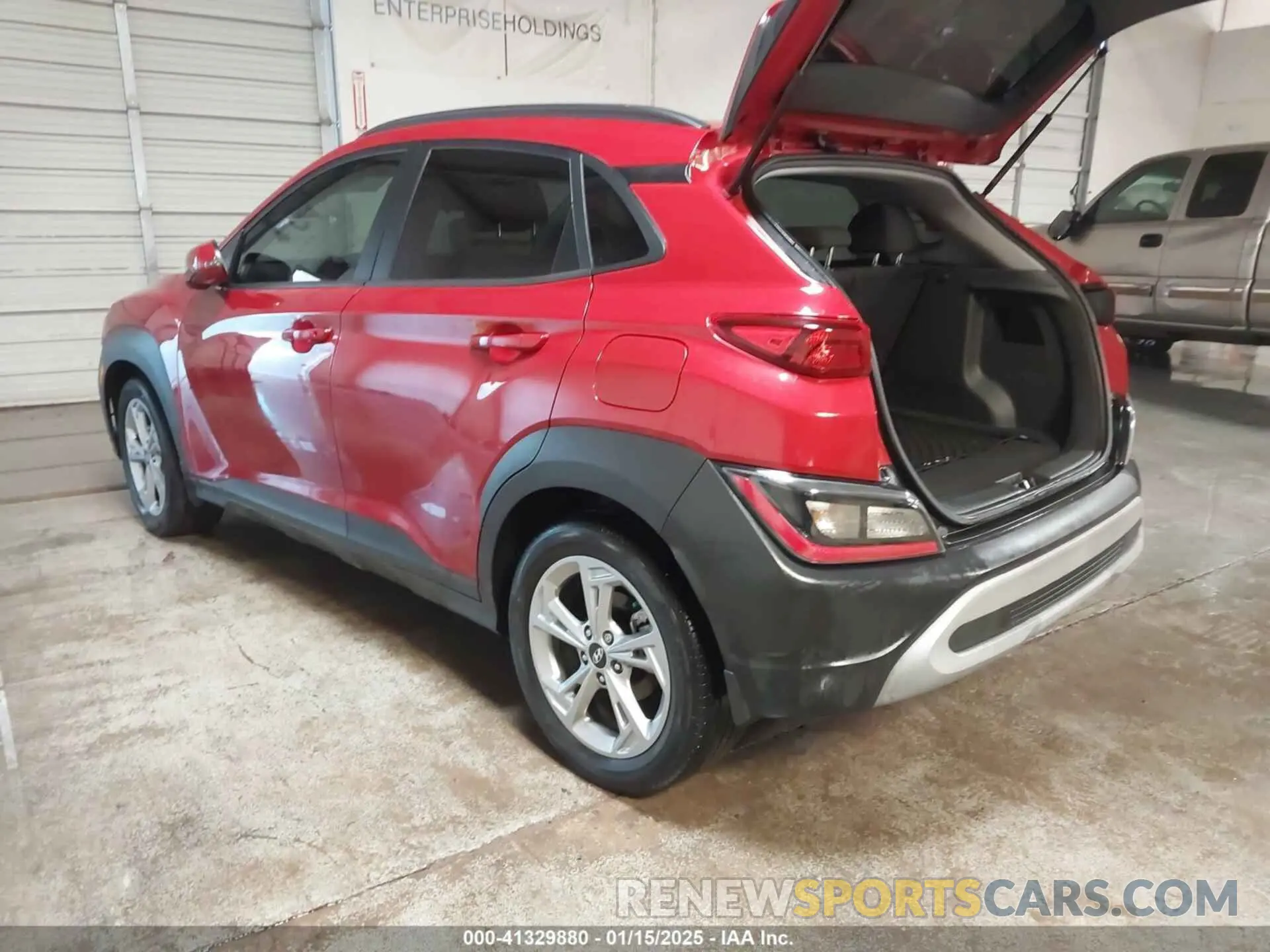 3 Фотография поврежденного автомобиля KM8K32AB7NU891234 HYUNDAI KONA 2022