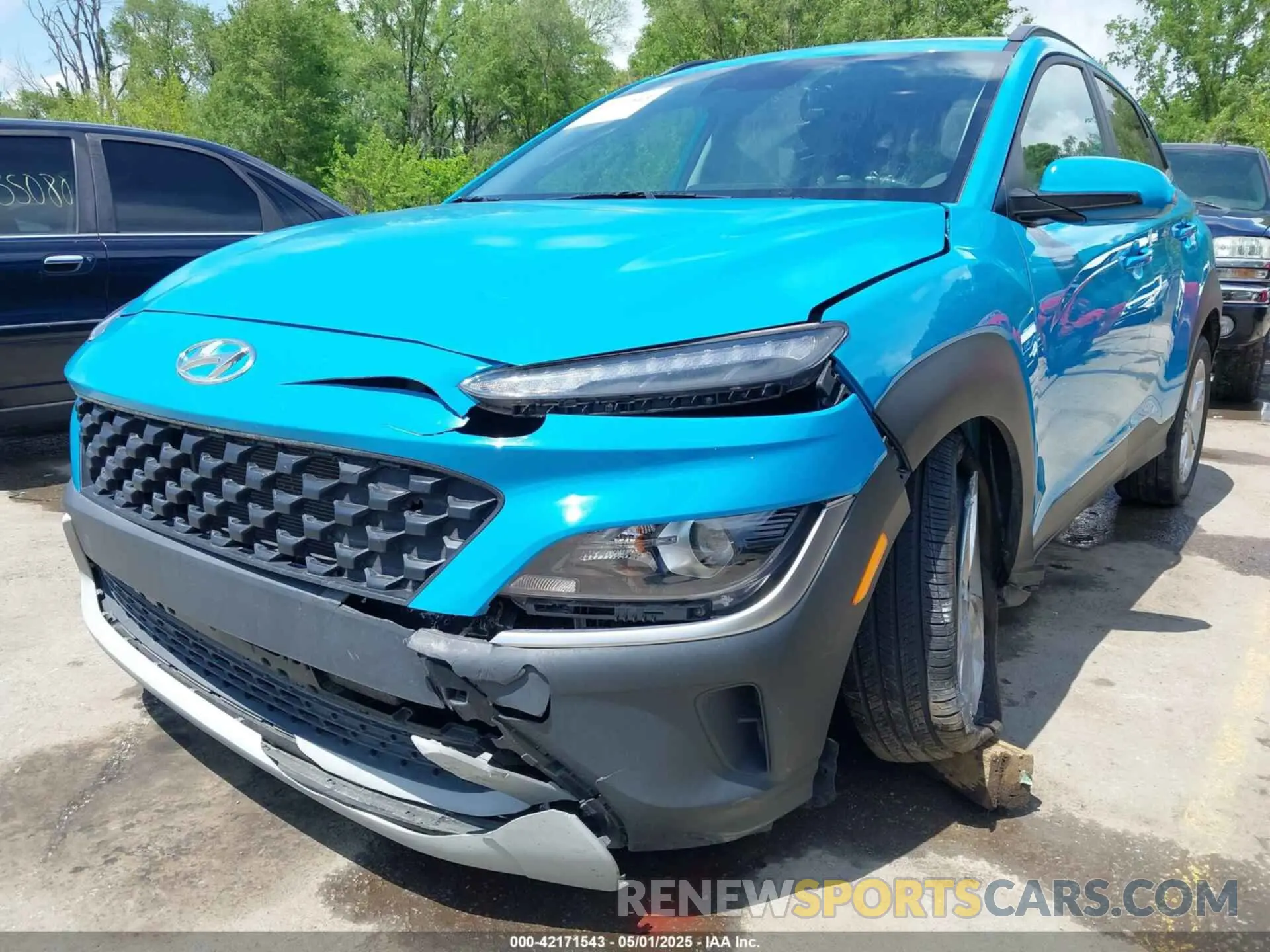 6 Photograph of a damaged car KM8K32AB8NU770762 HYUNDAI KONA 2022