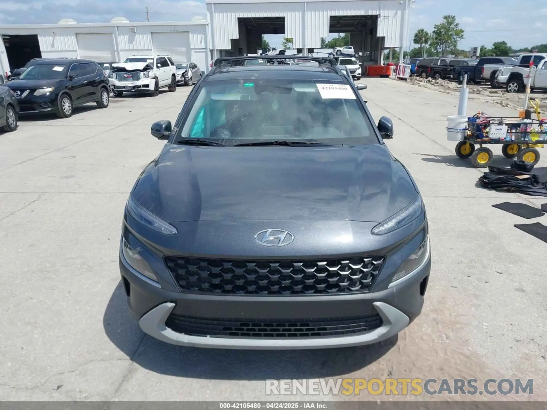 11 Photograph of a damaged car KM8K32AB9NU915730 HYUNDAI KONA 2022