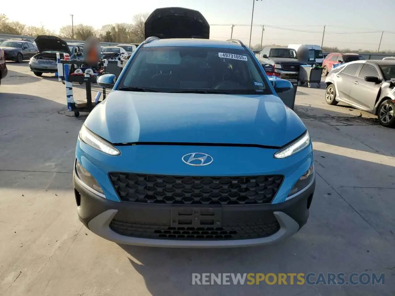 5 Фотография поврежденного автомобиля KM8K32AB9NU928669 HYUNDAI KONA 2022