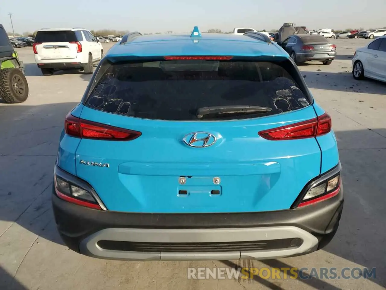 6 Фотография поврежденного автомобиля KM8K32AB9NU928669 HYUNDAI KONA 2022